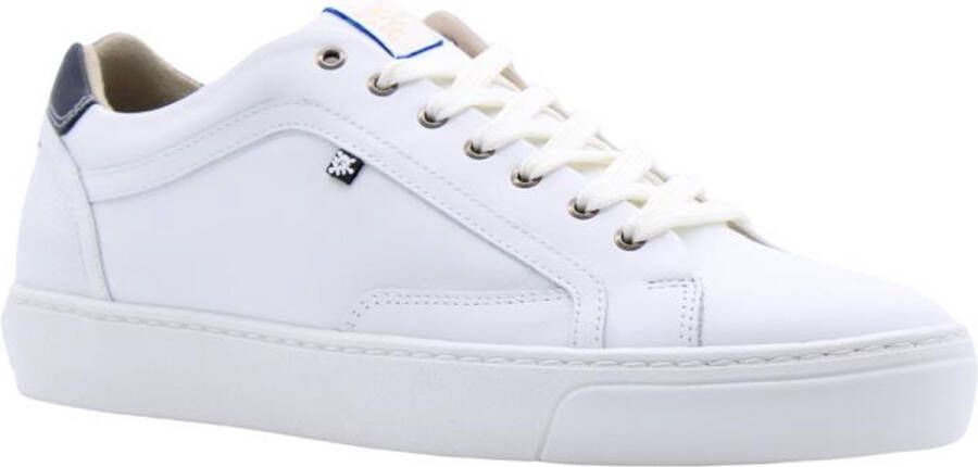 Floris van Floris van Bommel van Floris van Bommel Sneakers Heren Lage sneakers Herenschoenen Leer SFM-30257 Wit - Foto 2