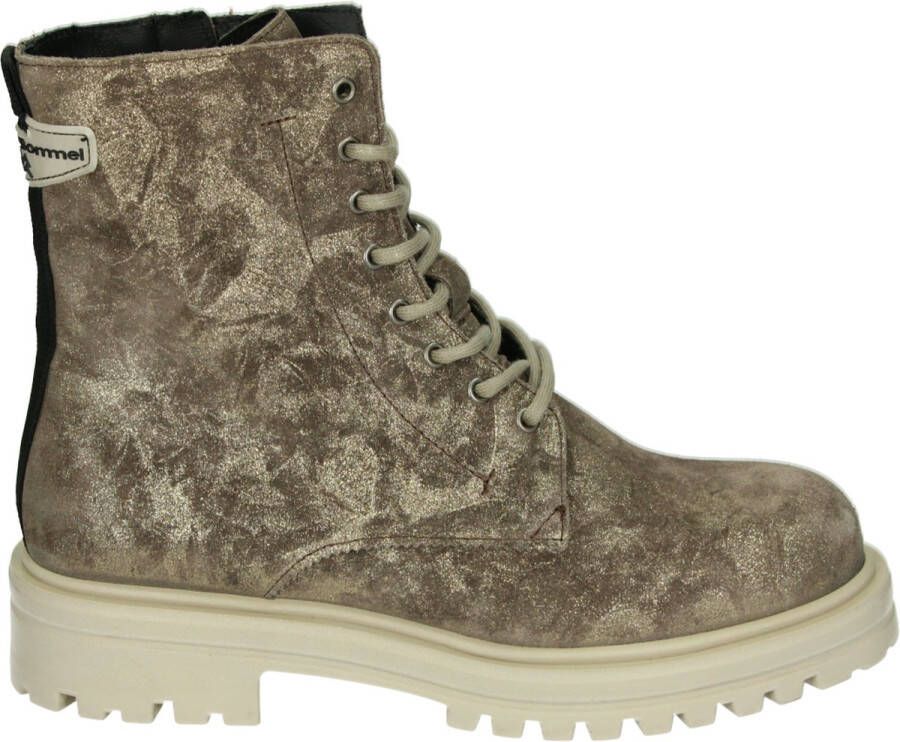 Floris van Bommel WONKI~04.15~~~~~~~~~~~~~~~~~~~ Hoge sneakersVeterlaarzenDames veterschoenenDames sneakersHalf-hoge schoenen Metallics