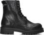 FLORIS VAN BOMMEL Enkellaarsjes Dames Wonki 04.21 Maat: 36 Materiaal: Leer Kleur: Zwart - Thumbnail 2
