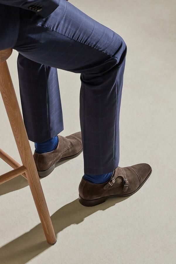 Floris van Floris van Bommel Van Bommel Instappers Heren Gespschoenen Herenschoenen Suède SBM-30020 Taupe - Foto 4