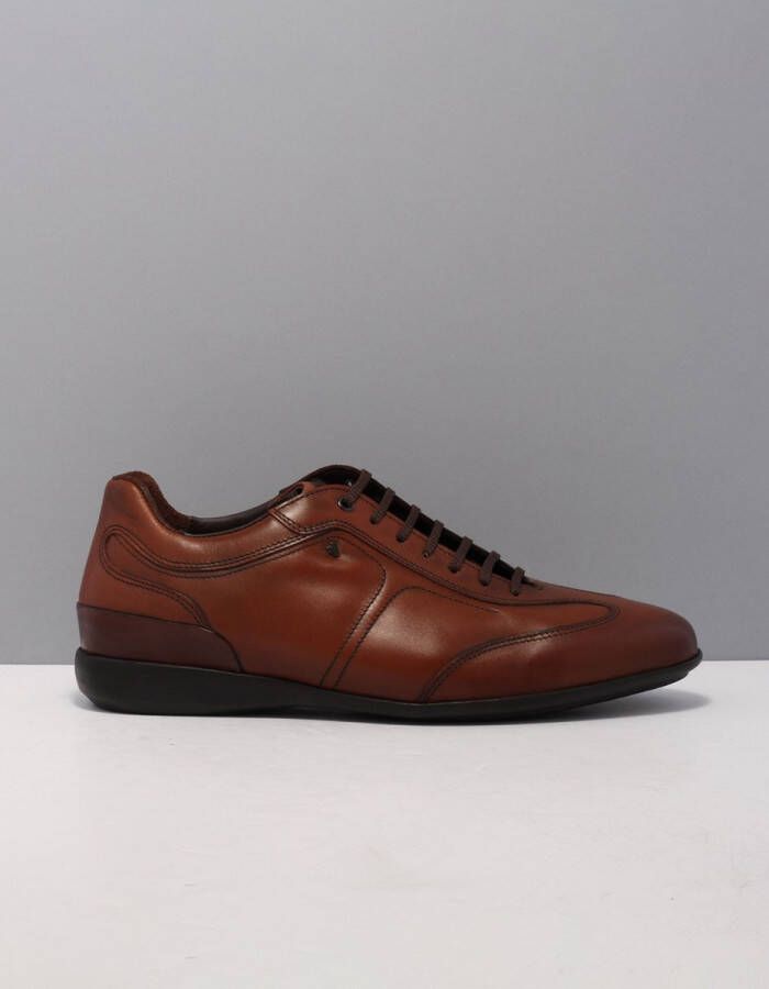 Van Bommel Floris van Floris Sneakers Heren Lage sneakers Herenschoenen Leer SBM-10016 Cognac