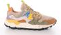Flower mountain dames sneakers Yamano W suède met wol multicolor - Thumbnail 1