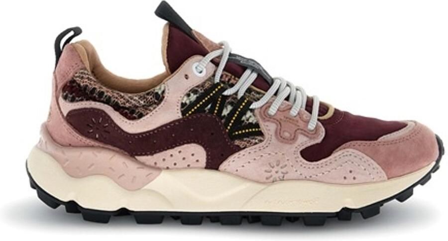 Flower Mountain Sneakers YAMANO 3 2017817 28 1I88-PURPLE-PINK-BROWN