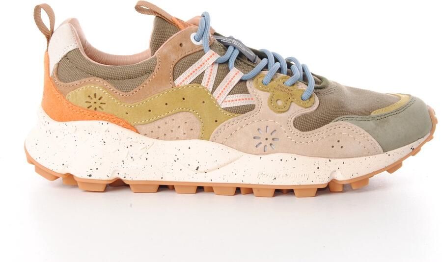 Flower mountain sneaker Ya o canvas kaki beige