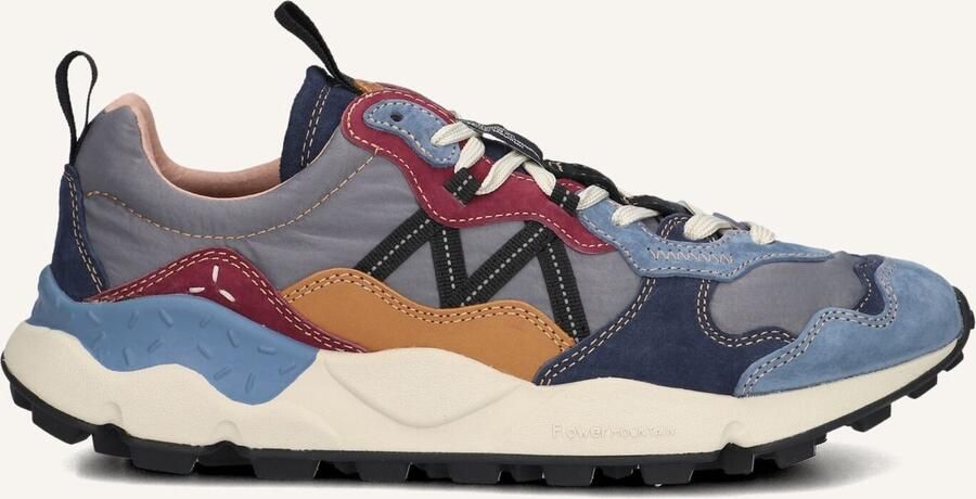 Flower Mountain Suede and technical fabric sneakers Lenzan MAN Multicolor Heren