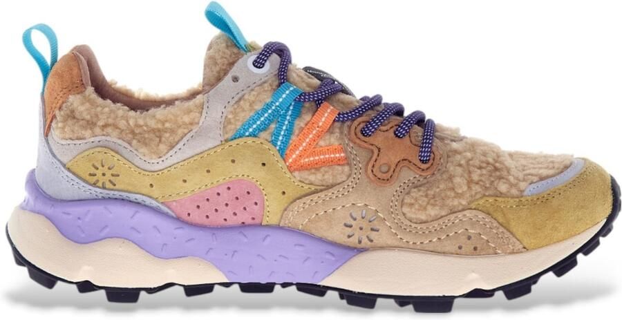 Flower Mountain Lage Sneakers YAMANO 3 2017817 55-1E11 BEIGE MULTI