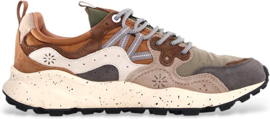 Flower Mountain Suede and technical fabric sneakers Yamano 3 MAN - Foto 2