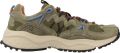 Flower Mountain Grijze Sneakers Stijlvol en Comfortabel - Groen