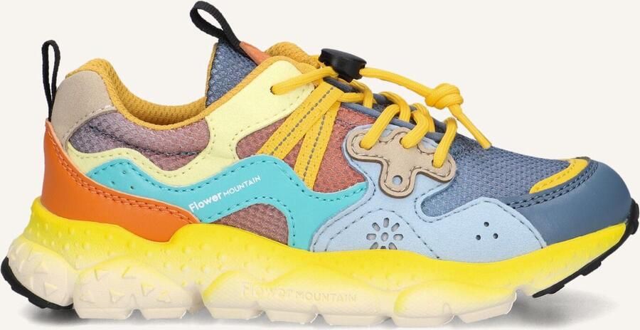 Flower mountain Yamano 3 Junior Sneakers Jongens Geel