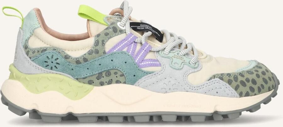 Flower mountain dames sneaker Yamano W canvas beige kaki - Foto 2