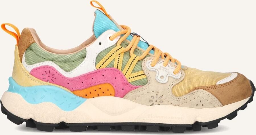 Flower Mountain Lage Sneakers YAMANO 3 2017817-1D83 BROWN-CHESTNUT FUCHSIA