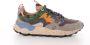 Flower mountain heren sneakers Yamano M suède en nylon multicolor - Thumbnail 1