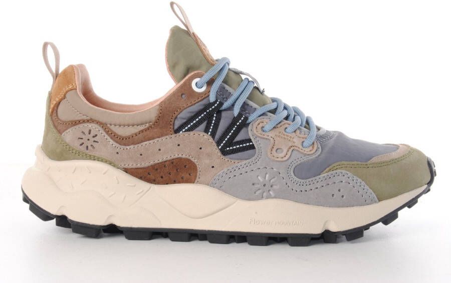 Flower Mountain Suede and technical fabric sneakers Yamano 3 MAN Multicolor Heren