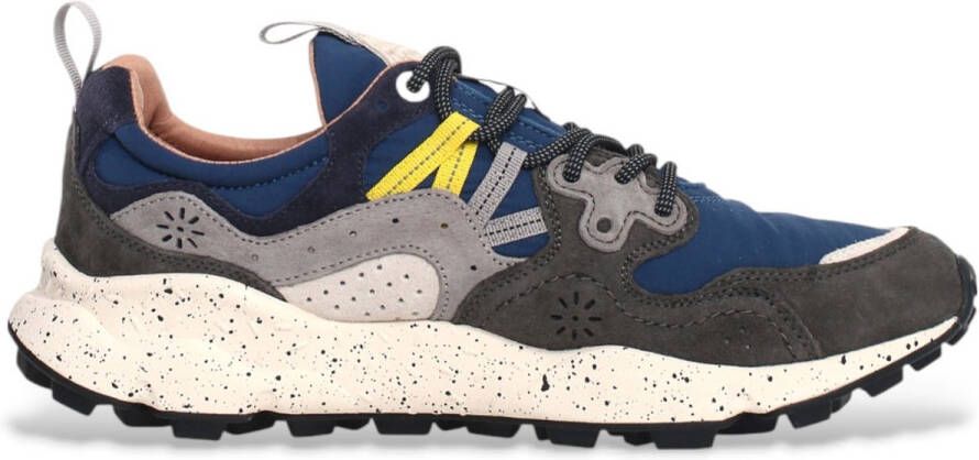 Flower Mountain Yamano Sneakers Lichtgewicht Rubberen Zool Multicolor Heren