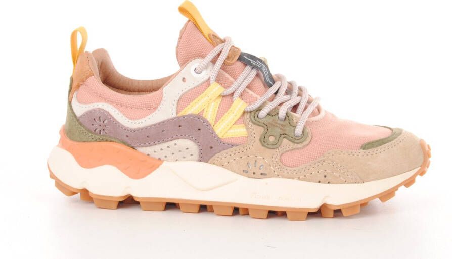 FLOWER MOUNTAIN Lage Sneakers Dames Yamano 3 Woman Maat: 37 Materiaal: Suède