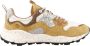 Flower Mountain Suede and technical fabric sneakers Ya o 3 UNI Beige Unisex - Thumbnail 1