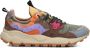 Flower Mountain Elegante suède sneakers voor modebewuste Beige - Thumbnail 1
