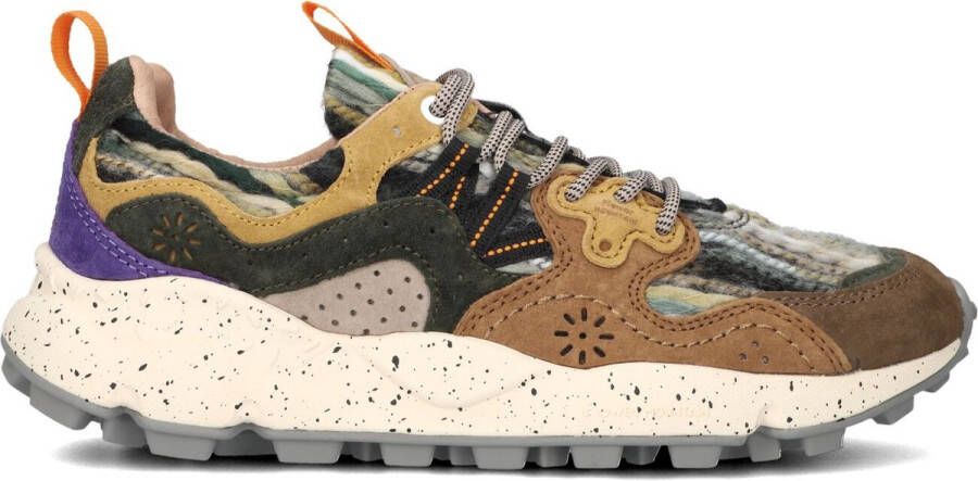 FLOWER MOUNTAIN Lage Sneakers Dames Yamano 3 Uni Maat: 37 Materiaal: Suède Kleur: Taupe