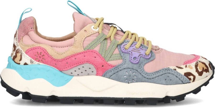 Flower Mountain Suede and technical fabric sneakers Yamano 3 Woman Multicolor Dames