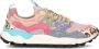 Flower Mountain Suede and technical fabric sneakers Yamano 3 Woman Multicolor Dames - Thumbnail 1