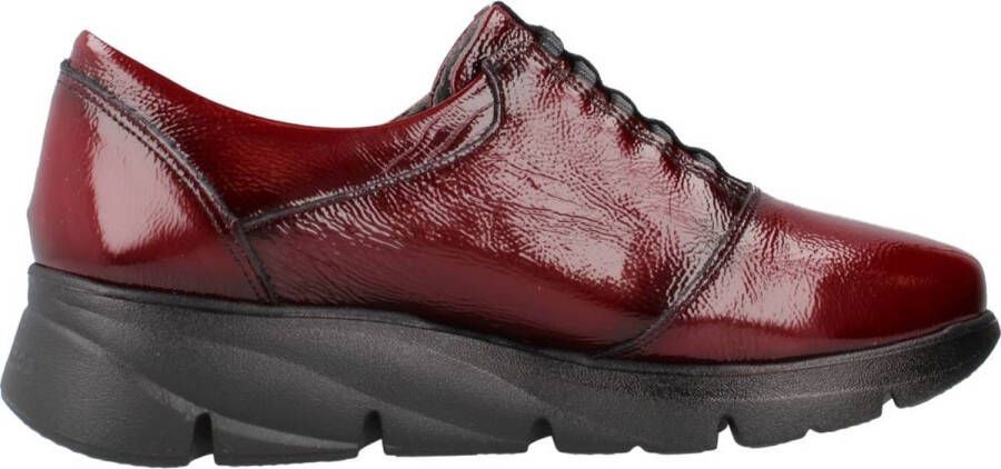 Fluchos Sporty Lace-Up Sneakers Red Dames