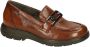 Fluchos -Dames cogna caramel ballerina's & mocassins - Thumbnail 1