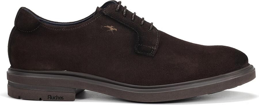 Fluchos Stijlvolle Veterschoenen van Suède