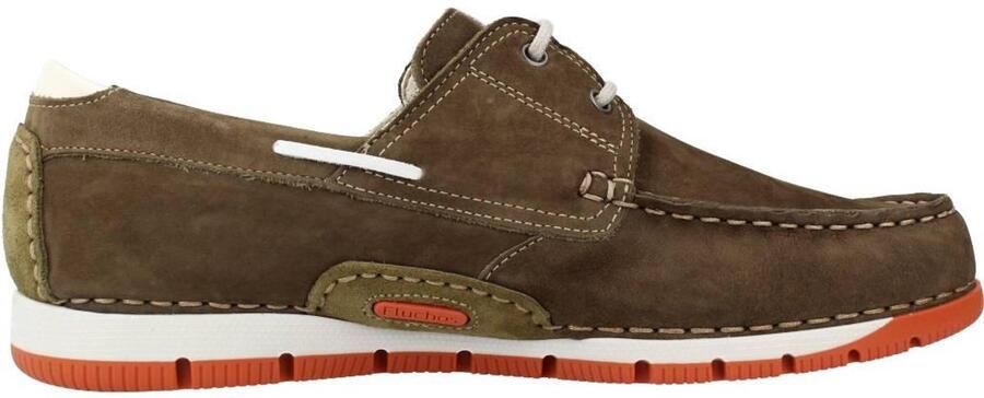 Fluchos Stijlvolle Sailor Schoenen voor Mannen Green Heren