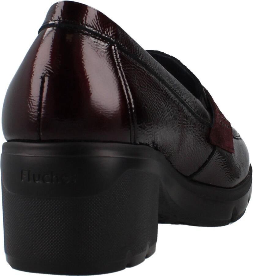 Fluchos Mocassins F2517 Naplack Calf Burdeos Mulberry