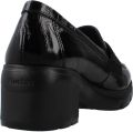 Fluchos Mocassins F2517 Naplack Calf Burdeos Mulberry - Zwart