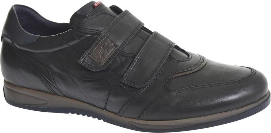 Fluchos F9262 Heren Klittenbandschoen Zwart