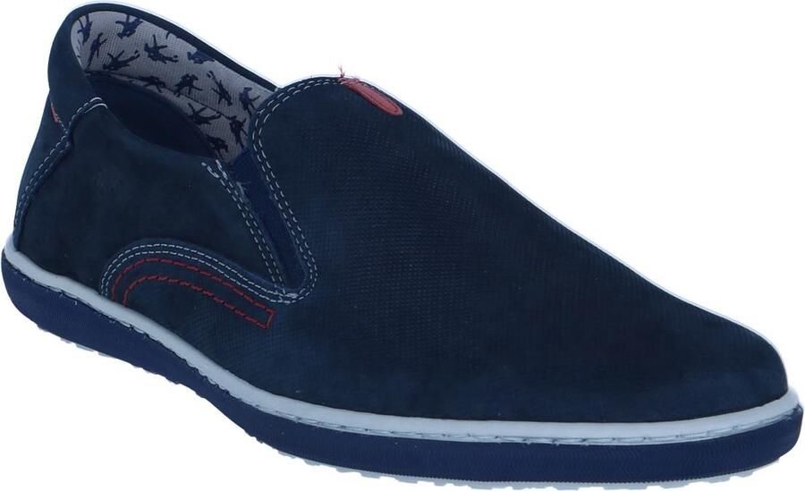 Fluchos Blauw Sportieve Moccasin Nubuck - Foto 5