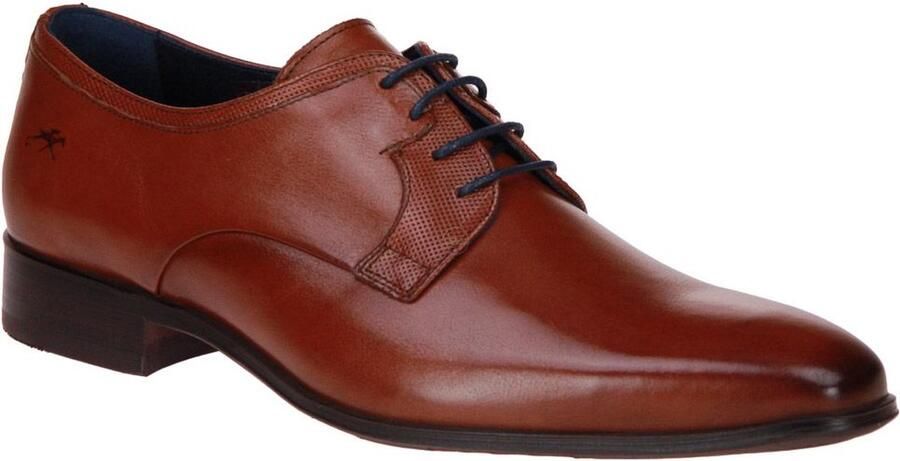 Fluchos -Heren cognac caramel geklede lage schoenen - Foto 3