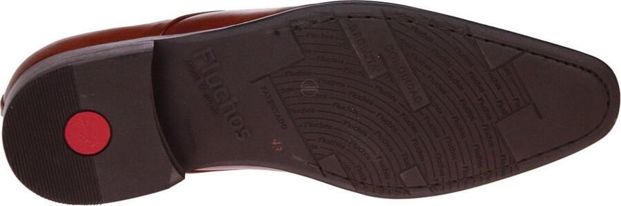 Fluchos -Heren cognac caramel geklede lage schoenen - Foto 4