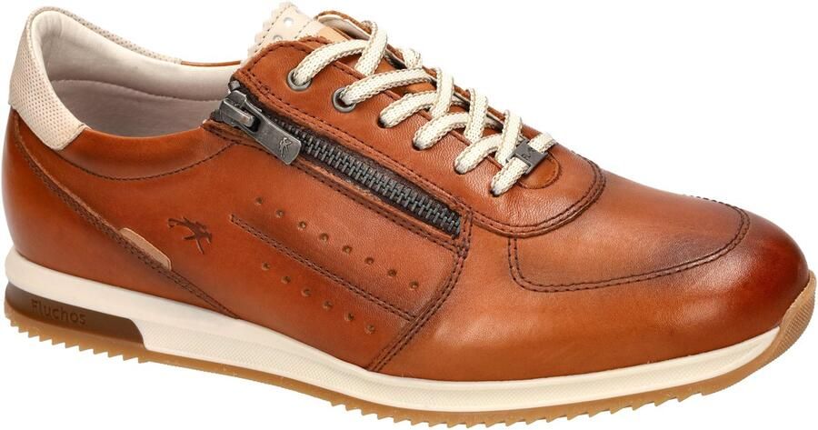 Fluchos -Heren cogna caramel sneakers