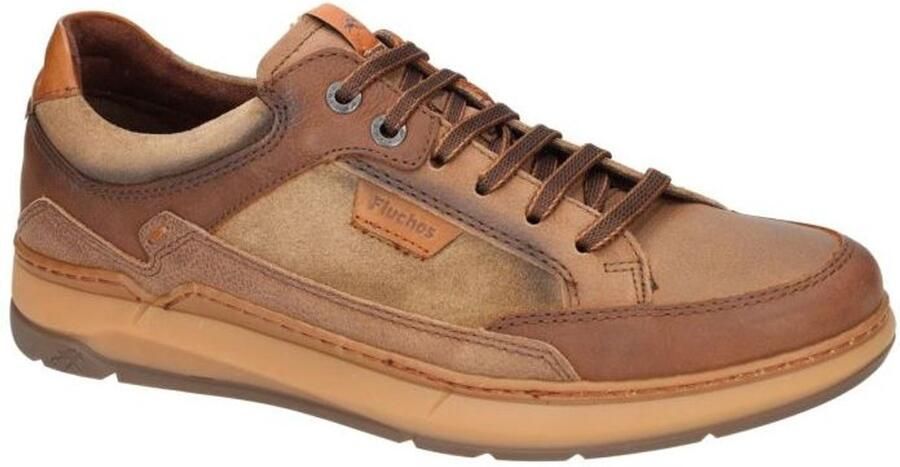 Fluchos -Heren taupe casual schoenen