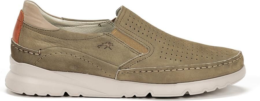 Fluchos -Heren taupe mocassins