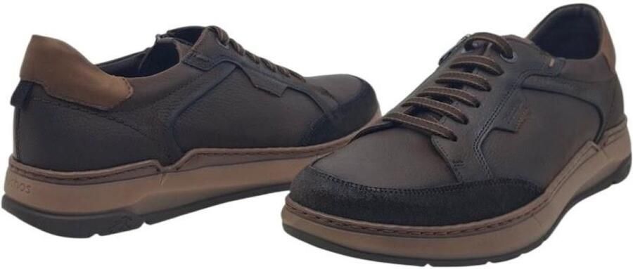Fluchos Jeff F2510 café herenschoen in vegabuck