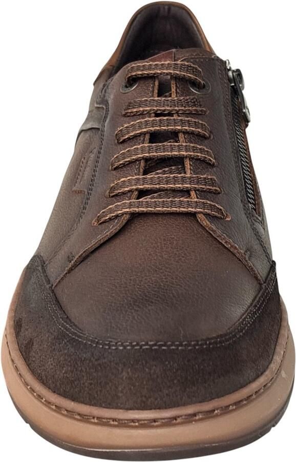 Fluchos Jeff F2510 café herenschoen in vegabuck