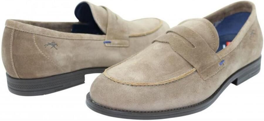 Fluchos Mocassins henri afelpado beige mocassin - Foto 2
