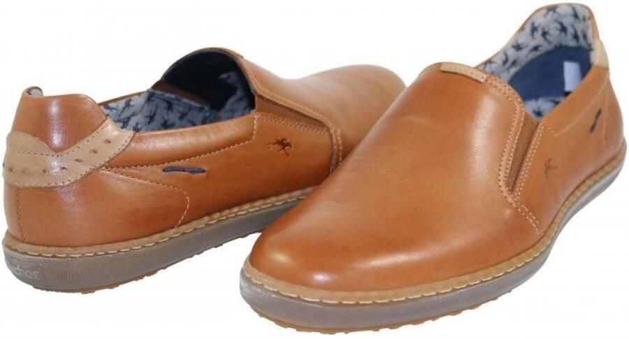 Fluchos Mocassins timor habana cuero topo mocassin