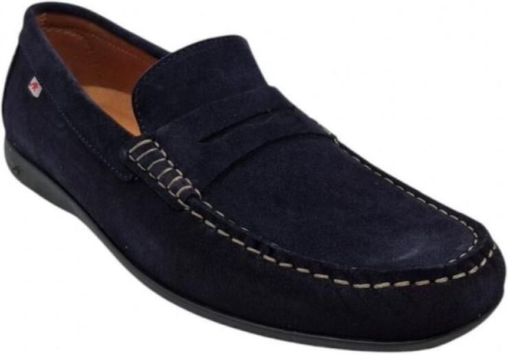Fluchos Samoa F2207 Marino Suède Mocassin Heren