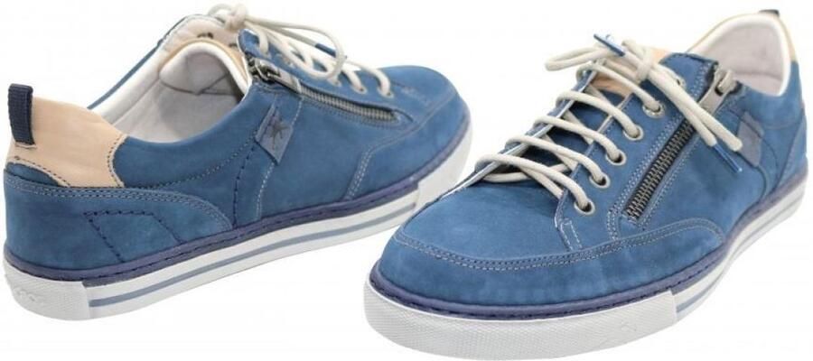 Fluchos Veterschoenen quebec creta vacheta jeans veter
