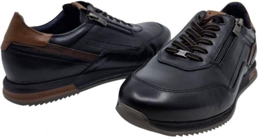 Fluchos Veterschoenen samir habana Black veterschoen