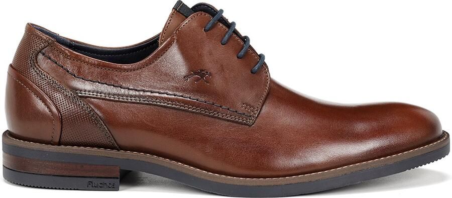 Fluchos Veterschoenen theo habana camel veterschoen
