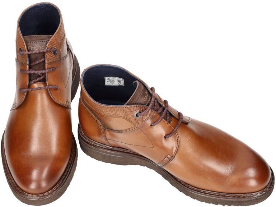 Fluchos -Heren cogna caramel boots & bottines