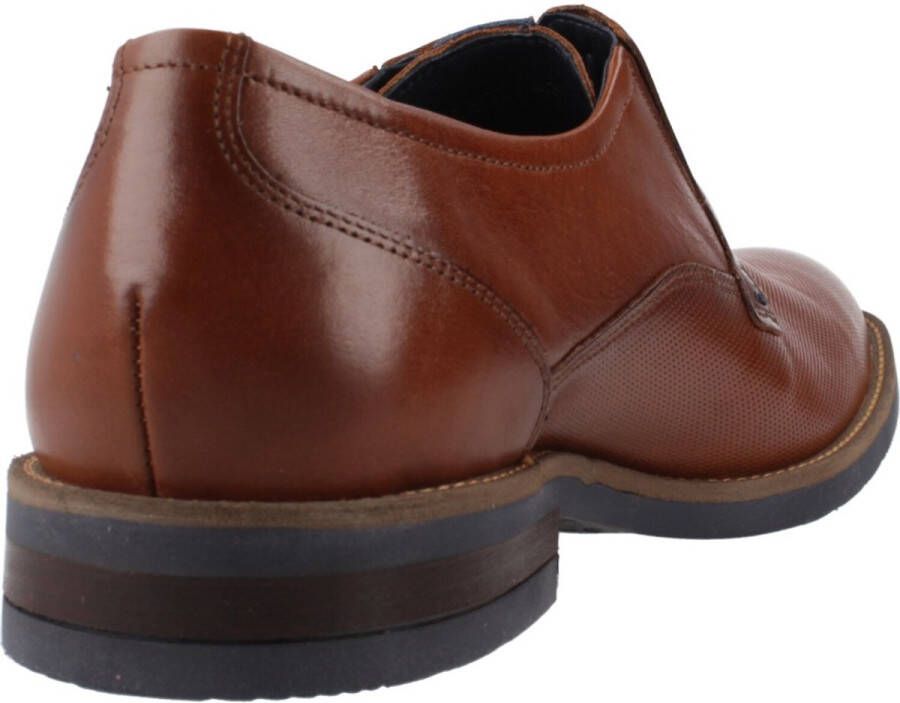 Fluchos -Heren cogna caramel geklede lage schoenen