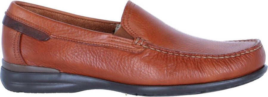 Fluchos -Heren cognac caramel mocassins