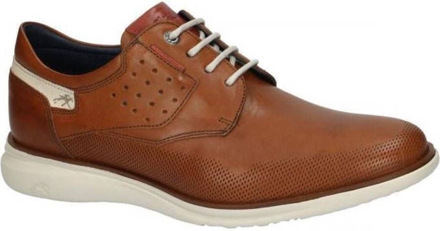 Fluchos -Heren cognac caramel casual schoenen