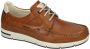 Fluchos -Heren cognac caramel casual schoenen - Thumbnail 1